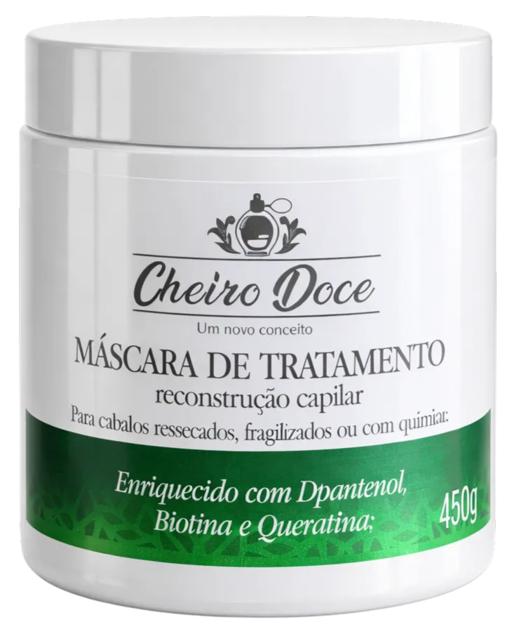 Máscara Cheiro Doce Tratamento Capilar